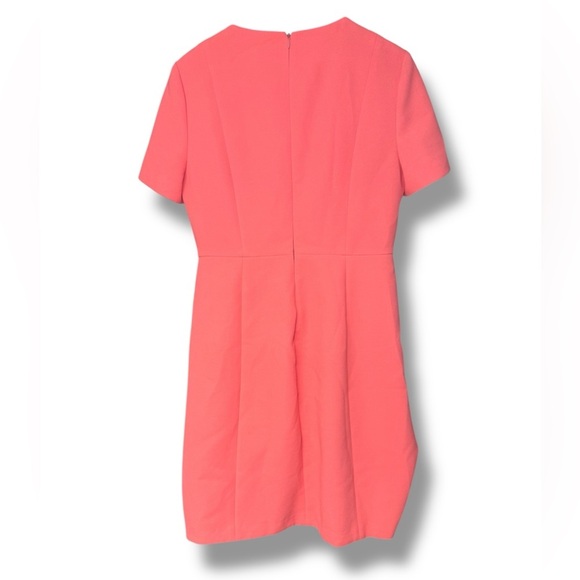 LK Bennett Pink Jolie Boxy Shift Dress w/Pockets Sz 10 EUC - Picture 2 of 9